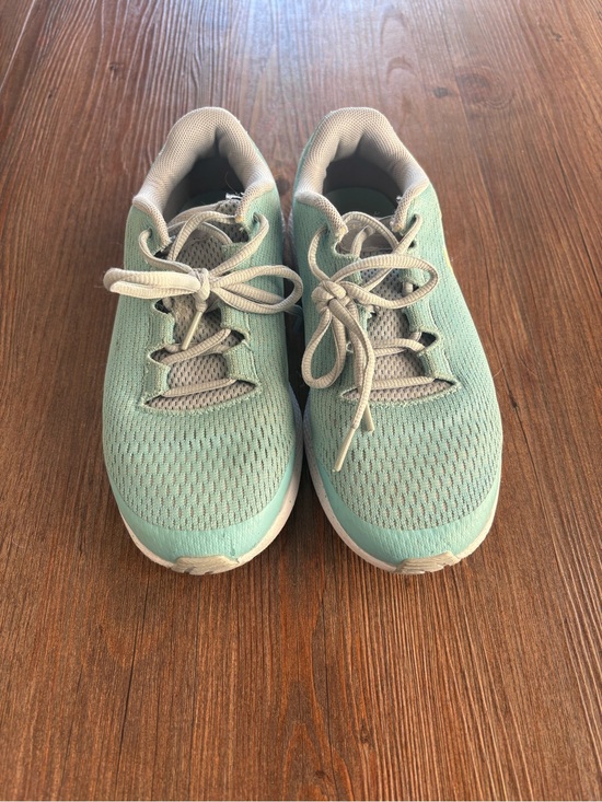 Under Armour Other - Under Armour Kids Mint Green Lace-Up Sneakers